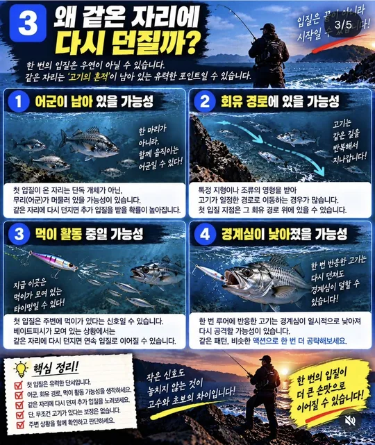 왜 같은 자리에 다시 던질까 카드뉴스 그림
