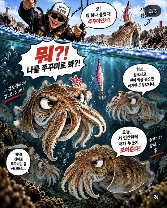 갑오징어의 자존심 EP.06 (2) 카드뉴스 그림
