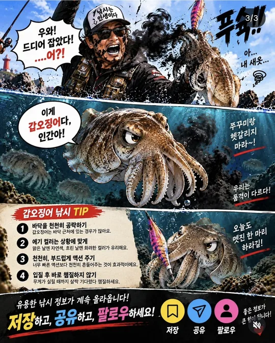갑오징어의 자존심 EP.06 (3) 카드뉴스 그림