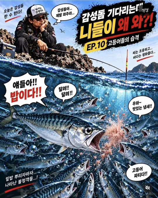 고등어들의 습격 EP.10 (1) 카드뉴스 그림
