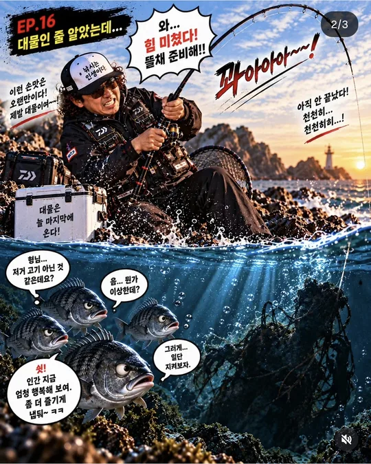 대물인 줄 알았는데 EP.16 (2) 카드뉴스 그림